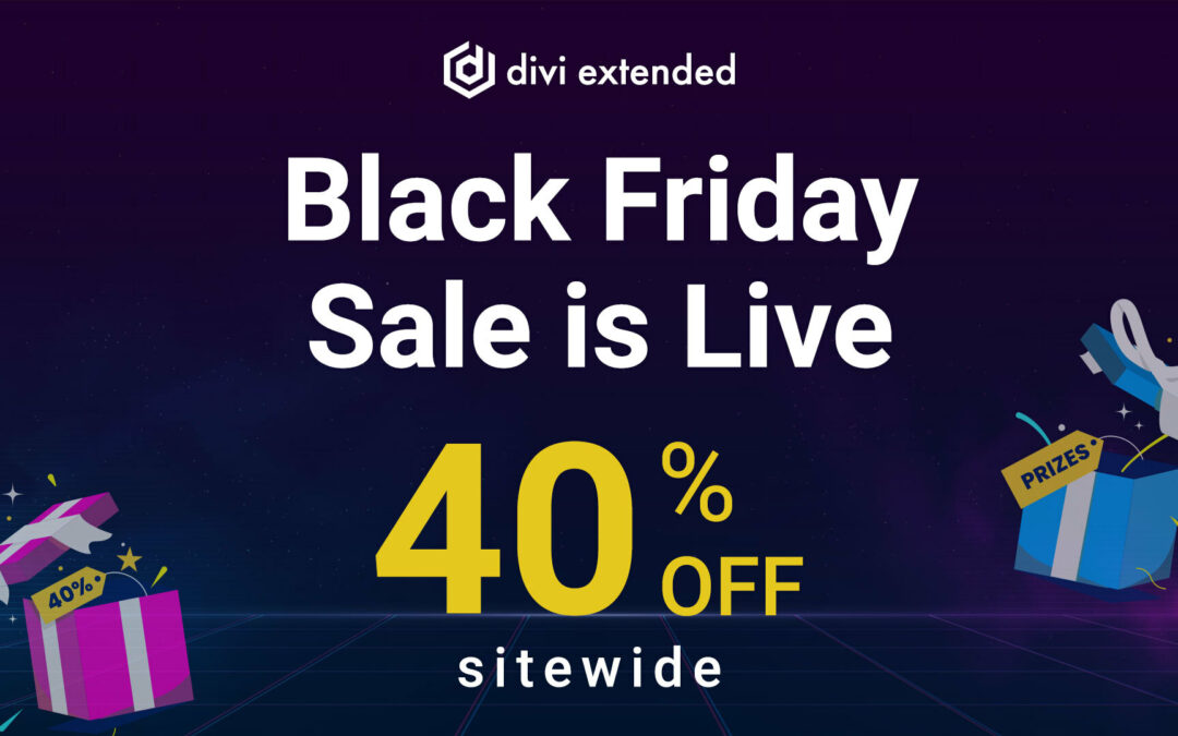 Divi Extended Black Friday 2022 Deals