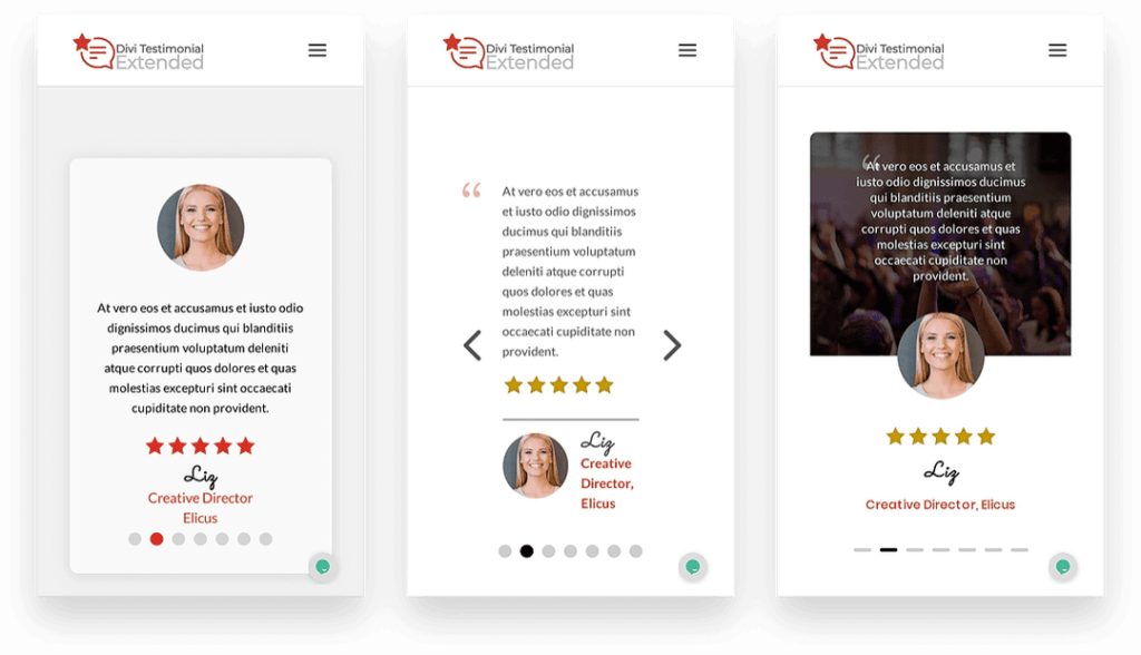 Create beautiful Divi testimonial sliders with ‘Divi Testimonial Extended’